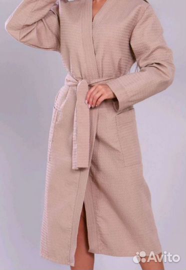 Халат вафельный женский Икея