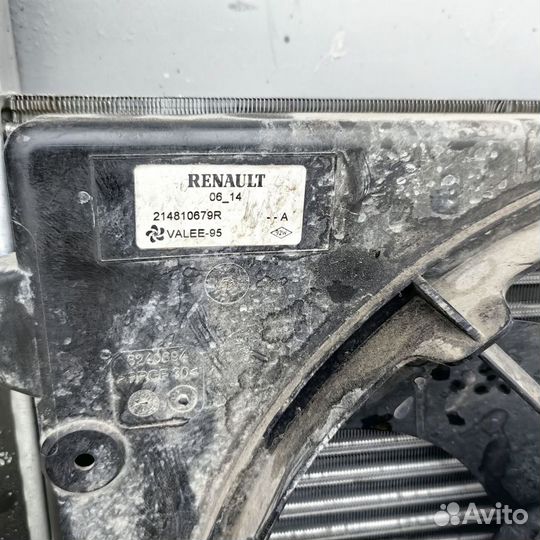 Кассета радиаторов Renault Logan 1 / Sandero 1