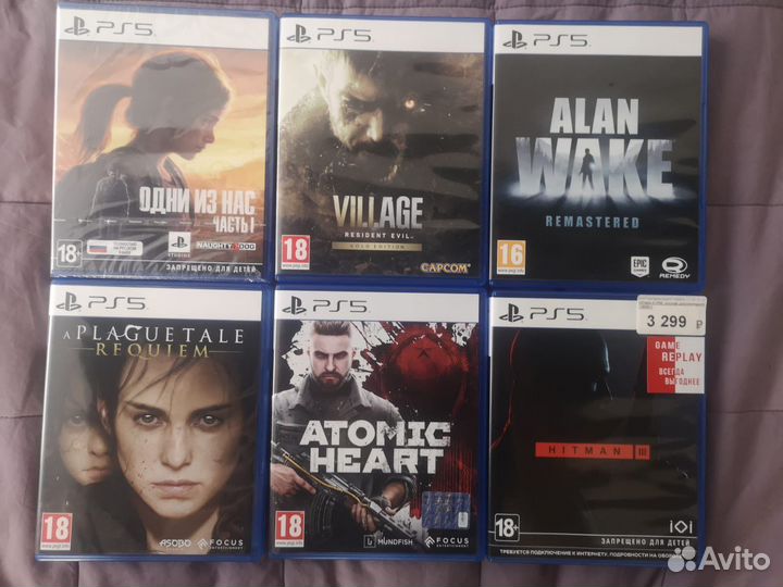 Игры для приставок Sony ps5