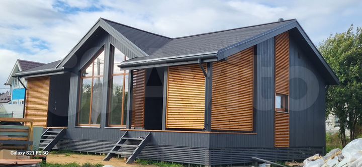 Дом 115 м² на участке 9 сот.