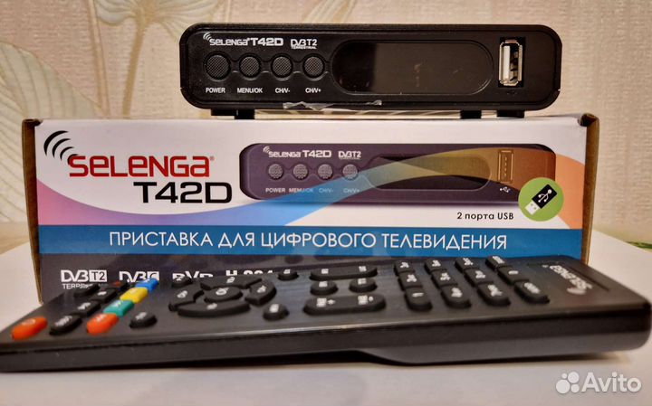 Телевизионная приставка Selenga T42D