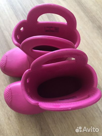 Резиновые сапоги crocs c9