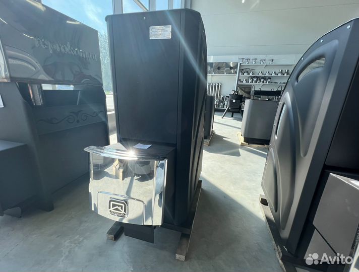 Дровяная банная печь Теплодар Каскад-18 лп