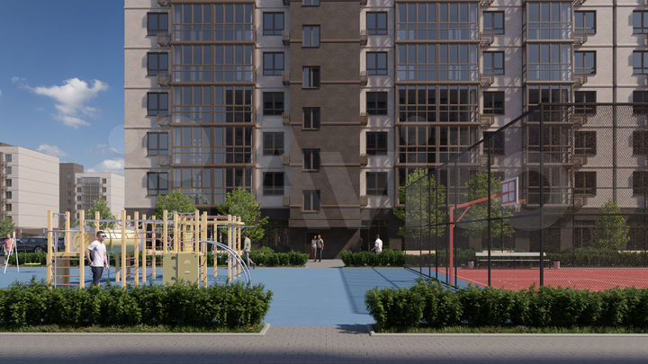 1-к. квартира, 40 м², 6/7 эт.