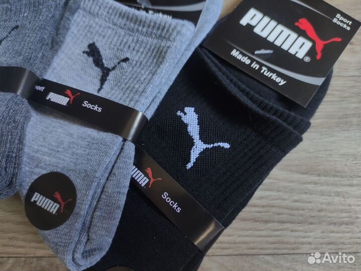 Носки Nike чёрные средние мужские комплект 5шт