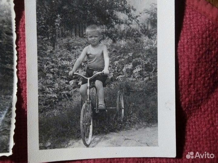 Фото /велик три колеса/ 1940-60е годы. СССР 6шт