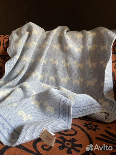 Детское одеяло плед шерсть Португалия