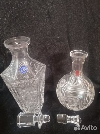 Хрустальные графины