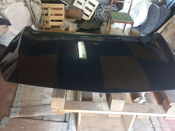 Капот на opel astra j синий бу