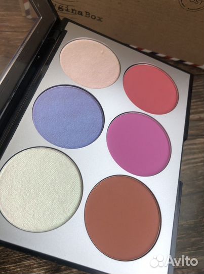 Палетка sephora хайлайтер румяна оригинал