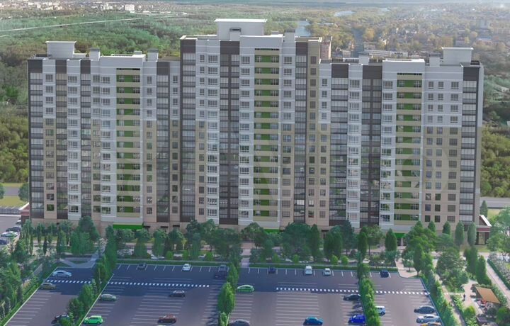 2-к. квартира, 68,4 м², 10/17 эт.