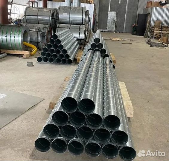 Воздуховоды оцинкованные новые