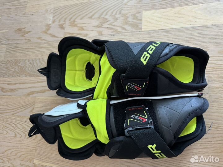 Щитки хоккейные bauer 2 x 11