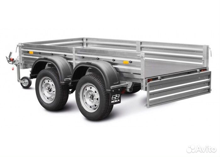 Прицеп легковой двухосный мзса