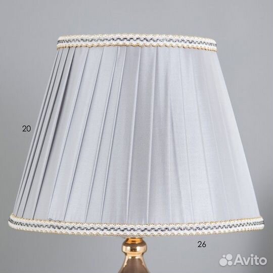 Лампа настольная с подсветкой 'Мирана' 1x60Вт E27