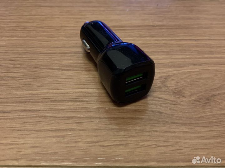 Блок зарядки автомобильный In 12-24В Out 5В 2,1А