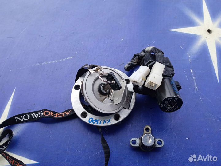 Yamaha XVS 1300 2009 г. Замки комплект. Замок