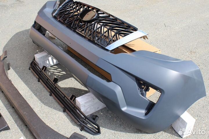 Prado 150 2013-2016 Бампер стиль 2017+ X6OL9