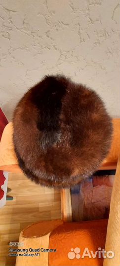 Шапка норковая женская