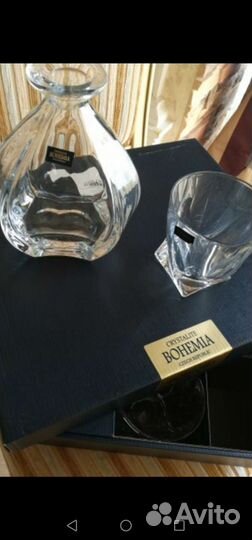 Стаканы для виски богемия