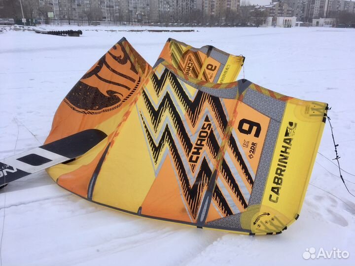 Cabrinha chaos 9 кайт в идеале