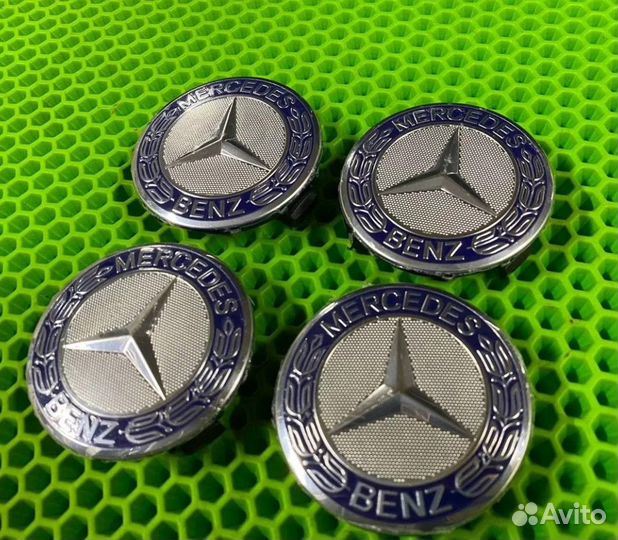 Новые колпачки в диски Mercedes-Benz