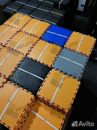 Модульная плитка для автомойки