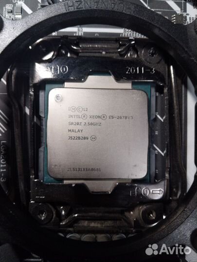 Набор Intel Xeon E5 2678 v3 и huananzhi X99 BD4