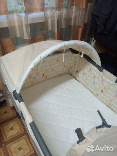 Кровать манеж детская с матрасом