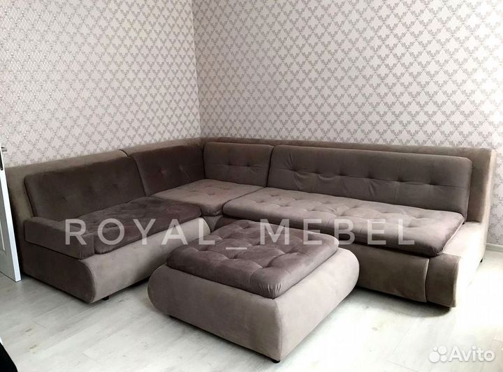 Угловой диван модульный