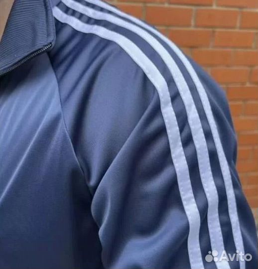 Cпортивный костюм в стиле 90х adidas синий