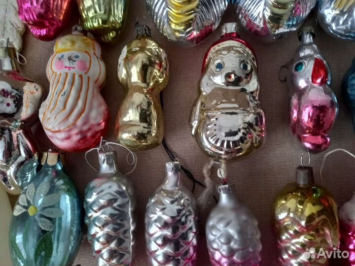 Елочные игрушки СССР