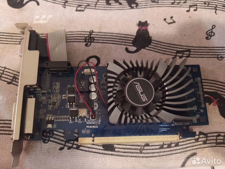 Видеокарта Asus 210 1GD3 L GF210 1024M DDR3