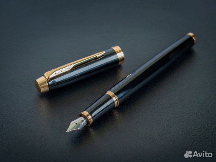 Ручка перьевая Parker IM Core F321 (Black GT F пер