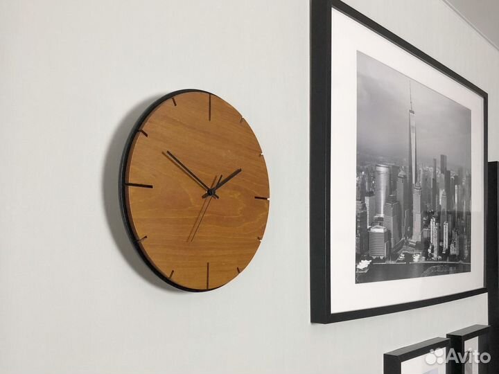 Настенные часы в стиле Minimalism / Loft (мод.14)