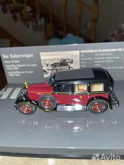 Mercedes-Benz 770K 1935 г Minichamps 1/43