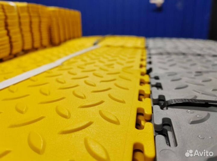 Модульная плитка пвх в фитнес зал