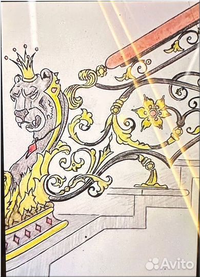 Кованые перила