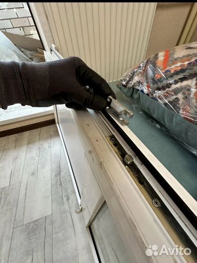 Ремонт алюминиевых окон дверей