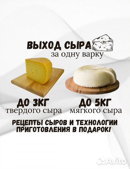 Домашняя мини сыроварня Авантика-28 в комплекте