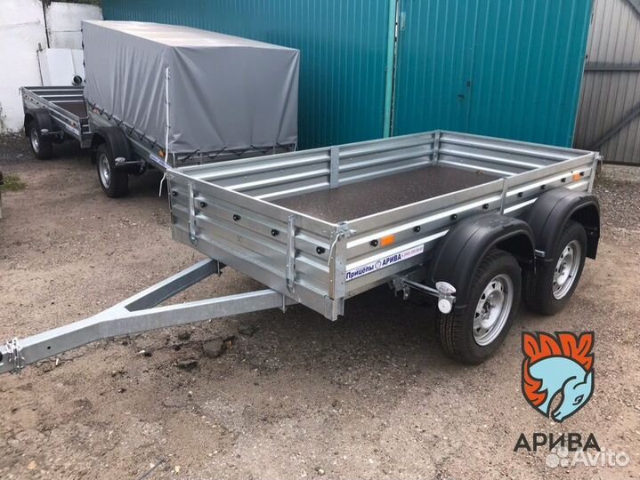 Двухосный прицеп. Категория В. Оси alko. Рассрочка