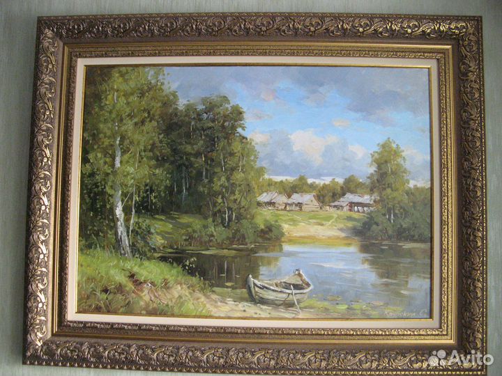 Авторские картины маслом на холсте Багет