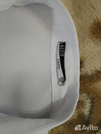 Рубашка белая школьная