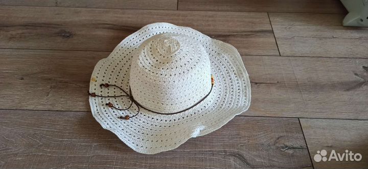 Шляпа женская пляжная