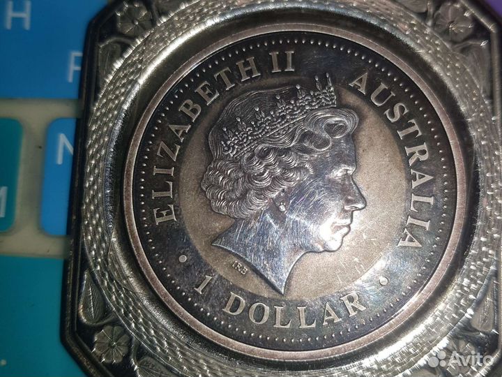 Монеты серебро 1 доллар кукобара