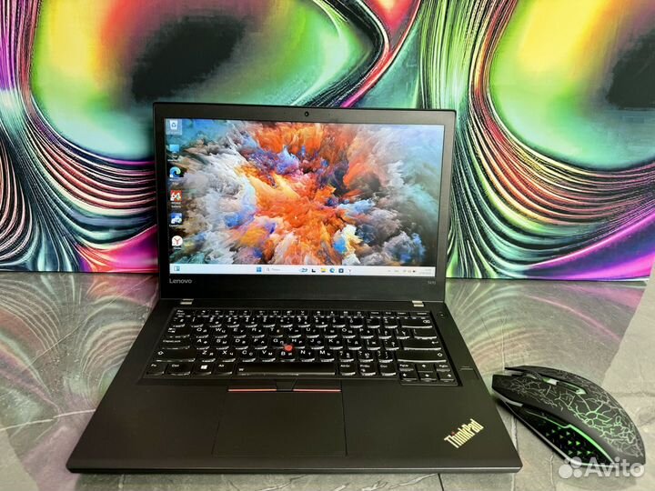 Ноутбук Lenovo ThinkPad t470 i5-7200u DDR4 16Gb