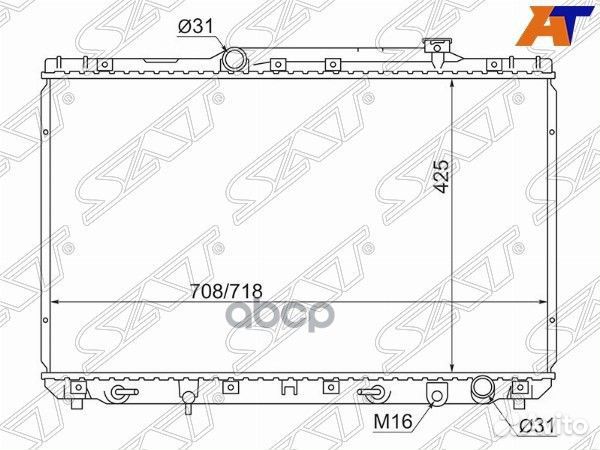 Радиатор Toyota Camry Europe/Russia (XV10) 91-96
