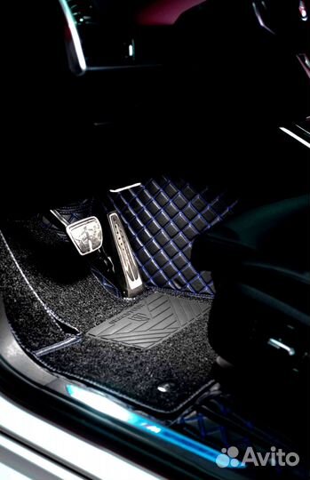 Автоковрики на заказ на BMW X7 2020г