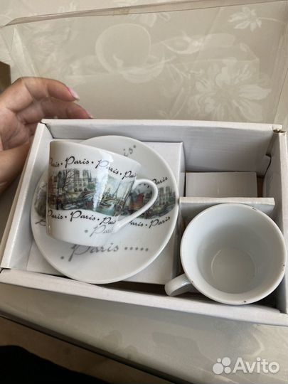 Кофейная пара Париж для Эспрессо artertre