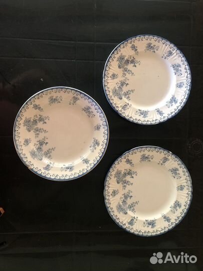 Тарелки Кузнецова фарфор